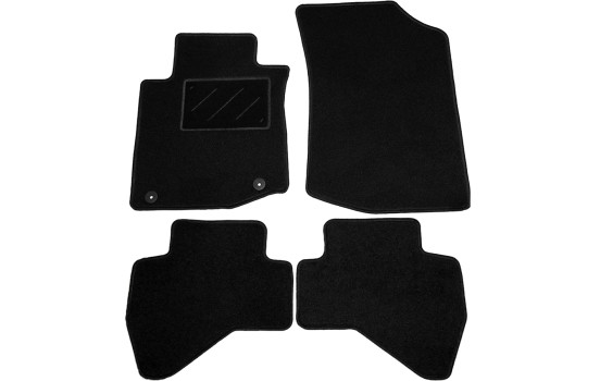 Tapis de sol adaptés à la Toyota Aygo 2010-2013 (lot de 4)