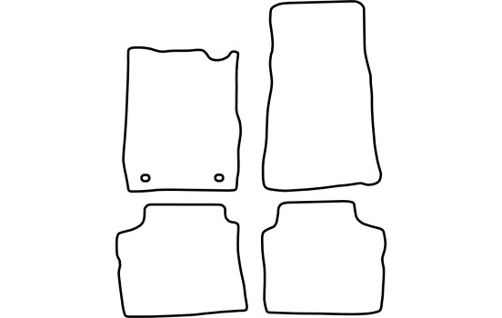 Tapis de sol adaptés à la Toyota Celica 1994-1999 (lot de 4), Image 2
