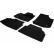 Tapis de sol adaptés à la Volvo C70 (1998-2005), lot de 4 pièces
