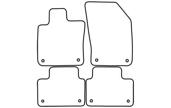 Tapis de sol adaptés à la Volvo XC60 2017-, Image 2