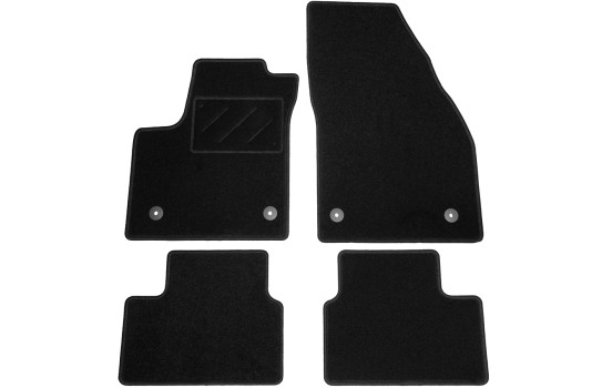 Tapis de sol adaptés à Opel Meriva B 2010- (lot de 4)