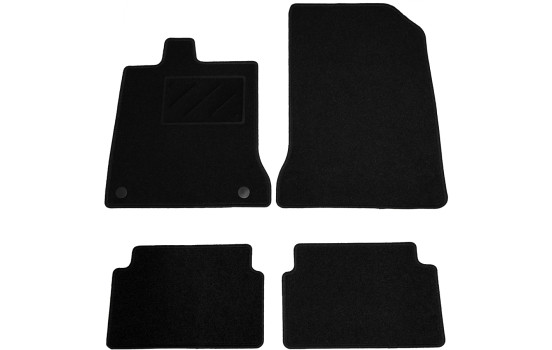 Tapis de sol adaptés à Renault Laguna III 2008- (lot de 4)
