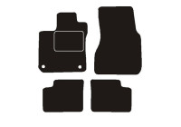 Tapis de sol adaptés à Renault Twingo III 2014- (lot de 4)