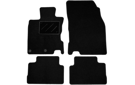 Tapis de sol adaptés au Nissan Qashqai 2014- (lot de 4)