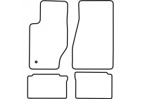 Tapis de sol adaptés aux Jeep Grand Cherokee 2005-2010