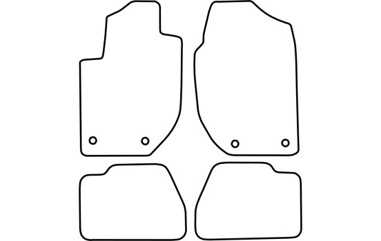 Tapis de sol adaptés aux Land Rover Freelander 2001-2007, Image 2