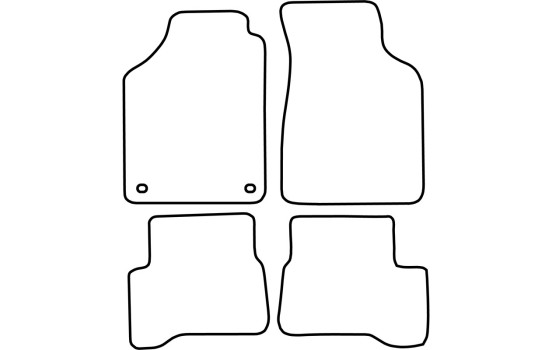 Tapis de sol adaptés aux Mazda 323 (1989-1994), Image 2