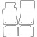 Tapis de sol adaptés aux Mercedes Classe E W211 (2002-2006), Vignette 2