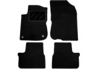 Tapis de sol adaptés aux Peugeot 2008, 2013-2019 (lot de 4)