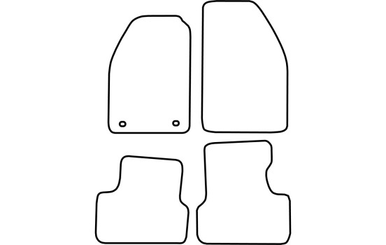 Tapis de sol adaptés aux Saab 9000 (1985-1998), Image 2