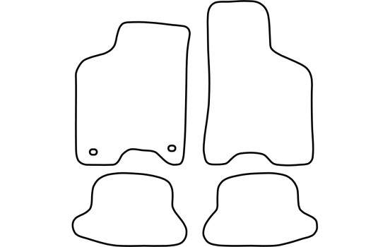Tapis de sol adaptés aux Seat Arosa 1997-2004, Image 2