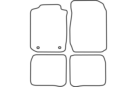 Tapis de sol adaptés aux Toyota Corolla 1997-2002, Image 2