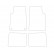 Tapis de sol adaptés aux Triumph 2000 / 2500 (lot de 4), Vignette 2