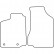 Tapis de sol adaptés aux Volkswagen Caddy 1996-2004, Vignette 2