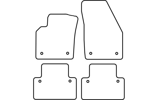 Tapis de sol adaptés aux Volvo S40/V50 2004-2011, Image 2