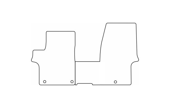Tapis de sol AutoStyle adaptés à Kia PV5 2025- (uniquement pour), Image 2