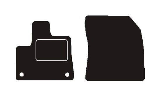 Tapis de sol avant adaptés à Citroën Berlingo 2018-