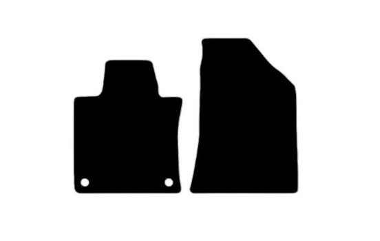 Tapis de sol avant adaptés au Ssangyong Korando 2020-