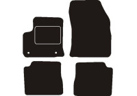 Tapis de sol avant pour Peugeot E-2008 2020-