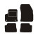 Tapis de sol avant pour Peugeot E-208 2020-