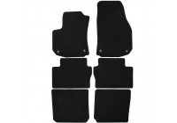 Tapis de sol en velours adaptés à l'Opel Zafira B 2005-2011 (6 pièces)