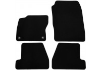 Tapis de sol en velours adaptés à la Ford Focus 2011-2015 (lot de 4)