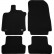Tapis de sol en velours adaptés à la Renault Clio IV 2012- (lot de 4)
