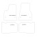 Tapis de sol en velours adaptés à la Tesla Model S 2012- (lot de 4), Vignette 2