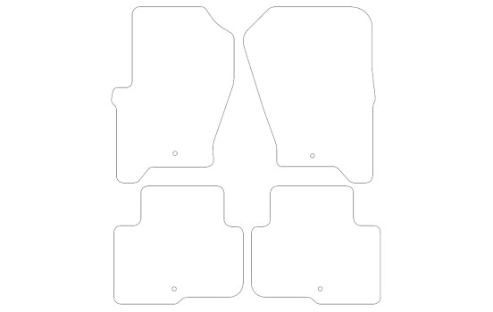 Tapis de sol en velours adaptés aux Land Rover Discovery 2009-2013, Image 2