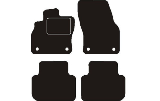 Tapis de voiture adaptés à Audi Q3 + Q3 sportback 2018 ->