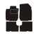 Tapis de voiture adaptés à Dacia Logan 2004 - 2008