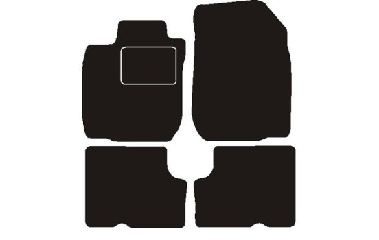 Tapis de voiture adaptés à Dacia Logan 2004 - 2008