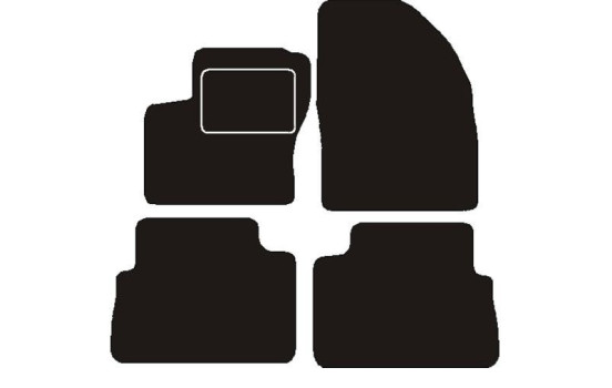 Tapis de voiture adaptés à Ford Focus C-Max 2003 - 2007