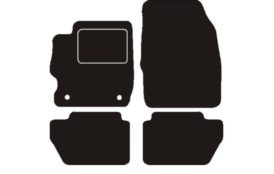 Tapis de voiture adaptés à Ford Ka+ 2016-