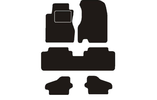 Tapis de voiture adaptés à Honda Stream 2001 -