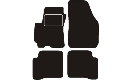 Tapis de voiture adaptés à Hyundai Atos 2005 -
