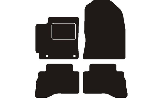 Tapis de voiture adaptés à Hyundai Kona hybride 2021 -
