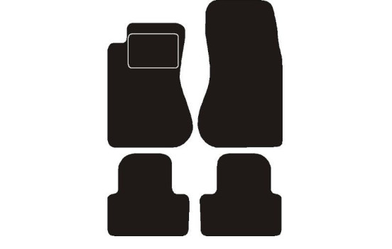 Tapis de voiture adaptés à Jaguar S-Type 1999 - 2004