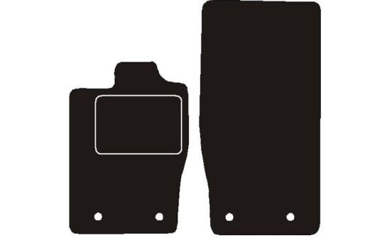 Tapis de voiture adaptés à Jaguar XK Coupé 2006 -