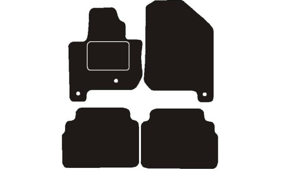 Tapis de voiture adaptés à Kia Soul électrique 2014 -