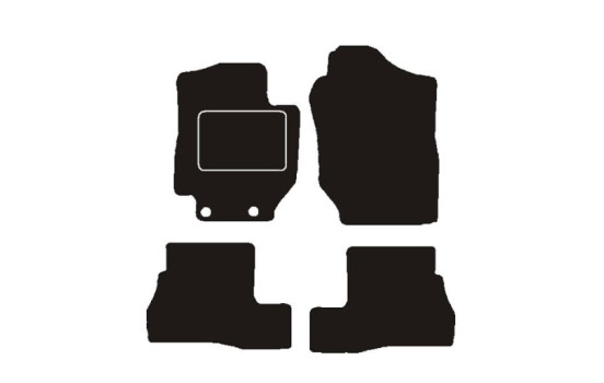 Tapis de voiture adaptés à la boîte manuelle Suzuki Jimny 2018 ->