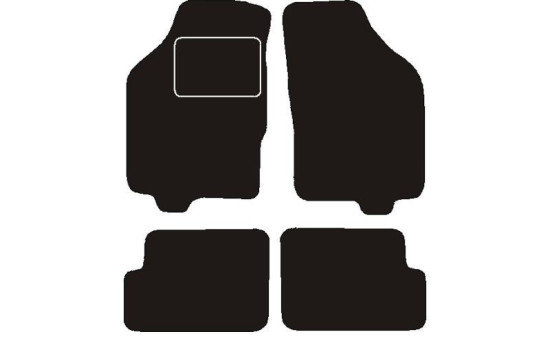 Tapis de voiture adaptés à Lancia Ypsilon 2007 - 2010