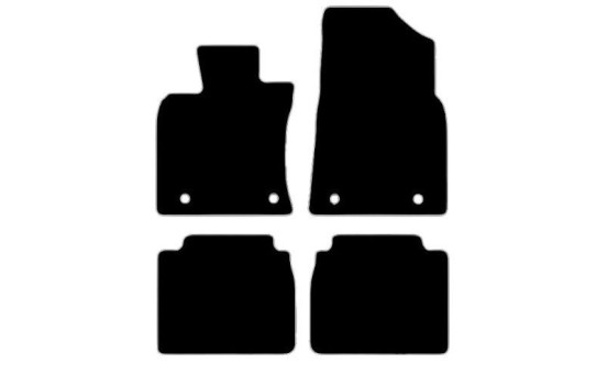 Tapis de voiture adaptés à Lexus ES 300H 2013 - 2018