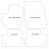 Tapis de voiture adaptés à Mazda 3 2009-2012 4 pièces, Vignette 2