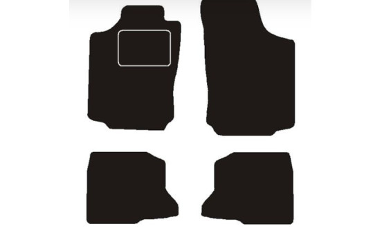 Tapis de voiture adaptés à Opel Combo Tour 2002 ->