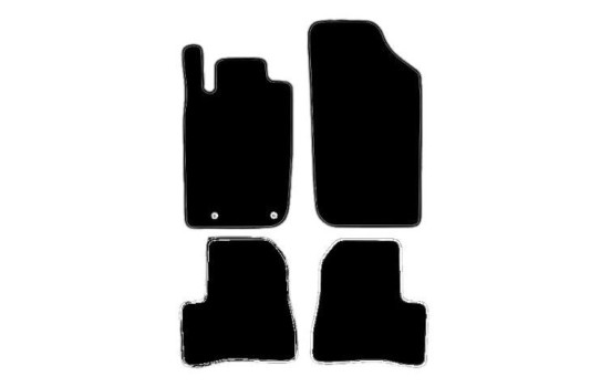 Tapis de voiture adaptés à Peugeot 206 2007-
