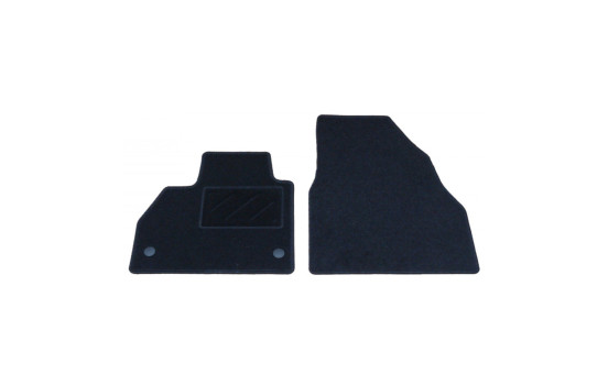 Tapis de voiture adaptés à Renault Kangoo 2008- avant - lot de 2