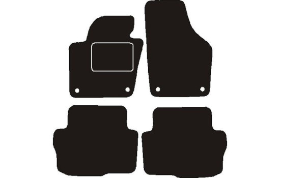 Tapis de voiture adaptés à Seat Alhambra II 2010-