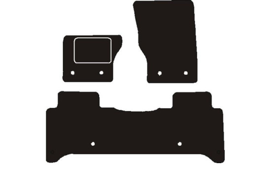 Tapis de voiture adaptés au Land Rover Range Rover MK4 2012 -