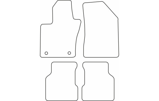 Tapis de voiture adaptés pour Alfa Romeo Tonale 2022-, Image 2